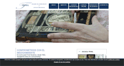 Desktop Screenshot of escuelatrinel.com